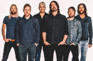 The members of the Foo Fighters