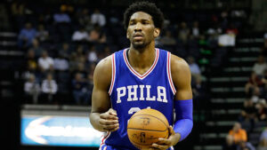 Joel Embiid philadelphia 76ers 2018 nba finals