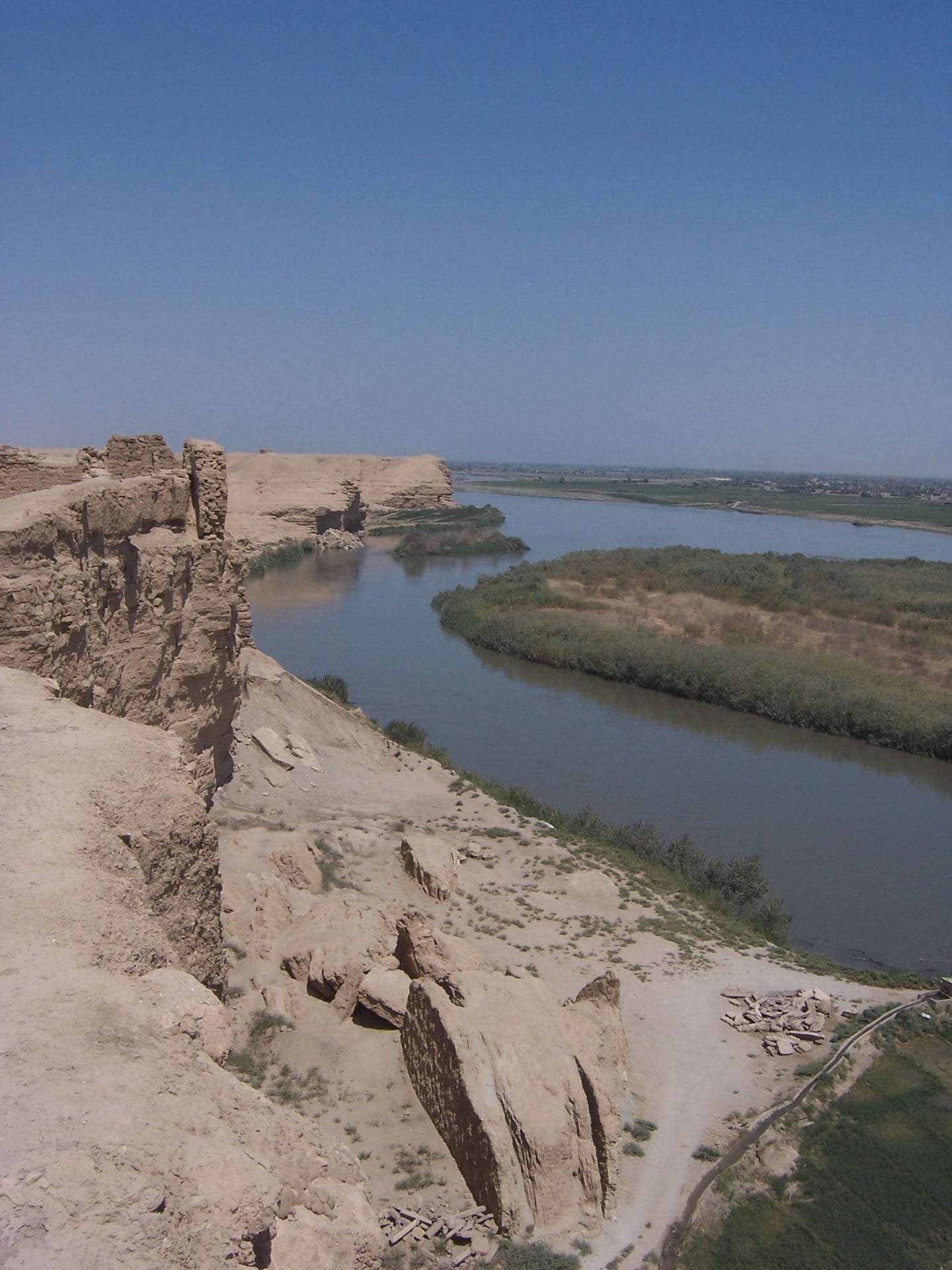 the Euphrates river