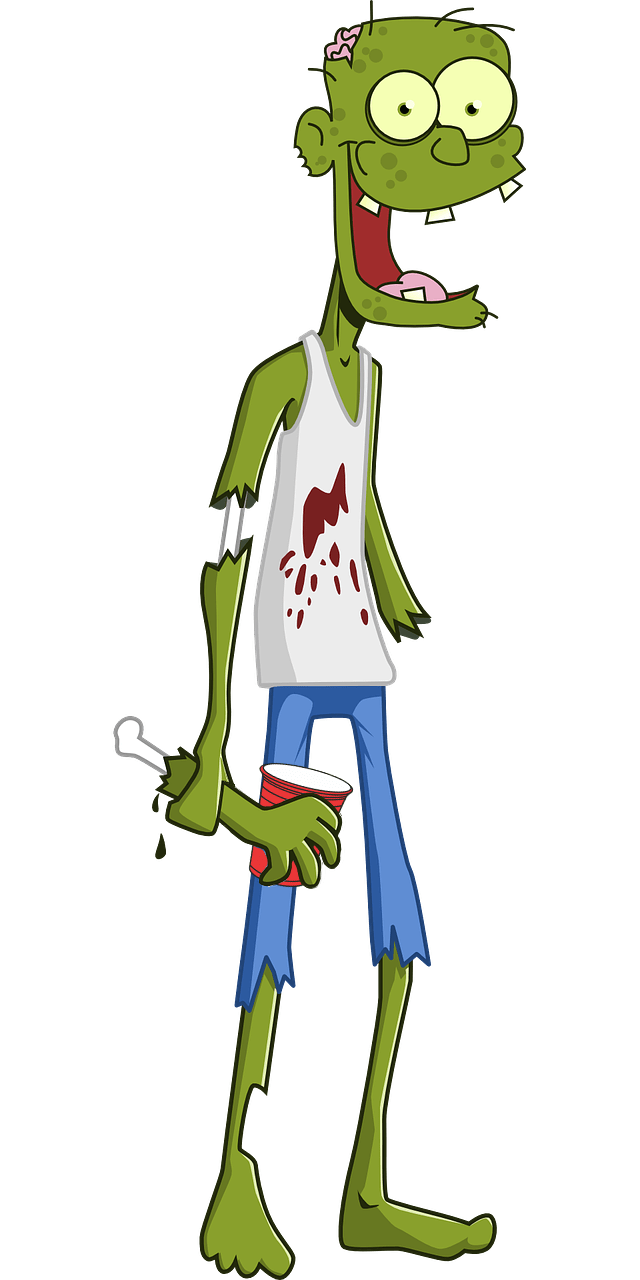 zombie cartoon