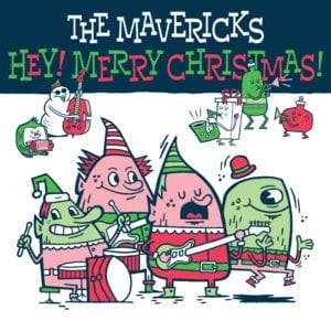 the album cover art for The Maverick's new album Her! Merry Christmas!