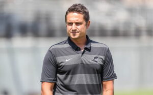 Coach Sam Lopes has led the PC Women’s Soccer team to their first NCAA Tournament appearance in 28 years. 