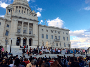 DACA Protest at Rhode Island State House