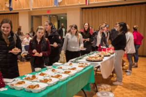 PC students enjoyed a variety of foods from across the Providence area, including LaSalle Bakery and Caserta’s Pizzeria.