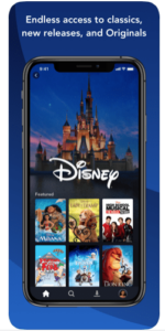 Disney+ Mobile App Screenshot