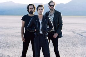 The Killers promoting their new album, Wonderful Wonderful.