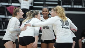 After a hot start to the season and starting 12-1 in non-conference play, the volleyball team was slowed down in Big East play and went 4-14 in conference play, ending the season 16-15.