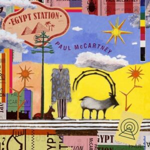 Paul McCartney used his own artwork from 1988 as the cover of this latest album, Egypt Station.