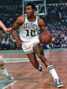 jojo white playing for the boston celtics