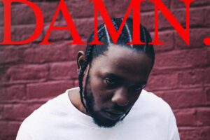 The album cover art for Kendrick Lamar’s award-winning album DAMN.