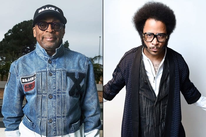 Spike Lee (left) and Boots Riley (right).