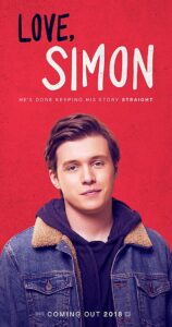 a promotional poster for the new film Love, Simon