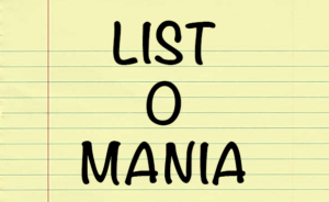 Image says "listomania"