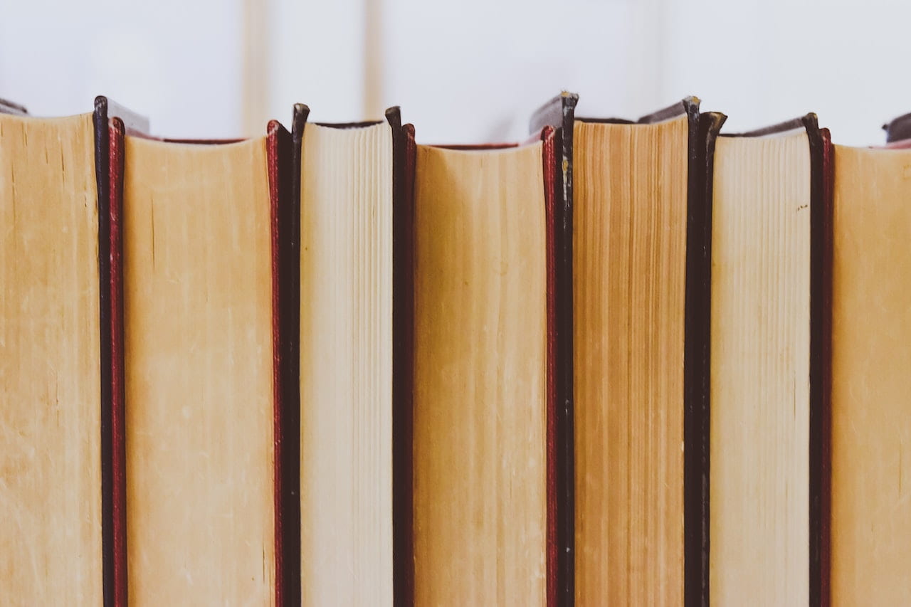 stack of books