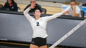 providence college volleyball Addison root 1,000 kills