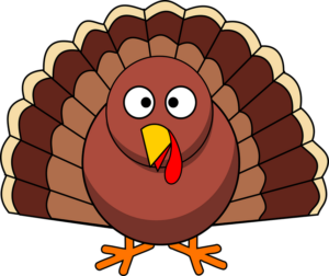 cartoony turkey